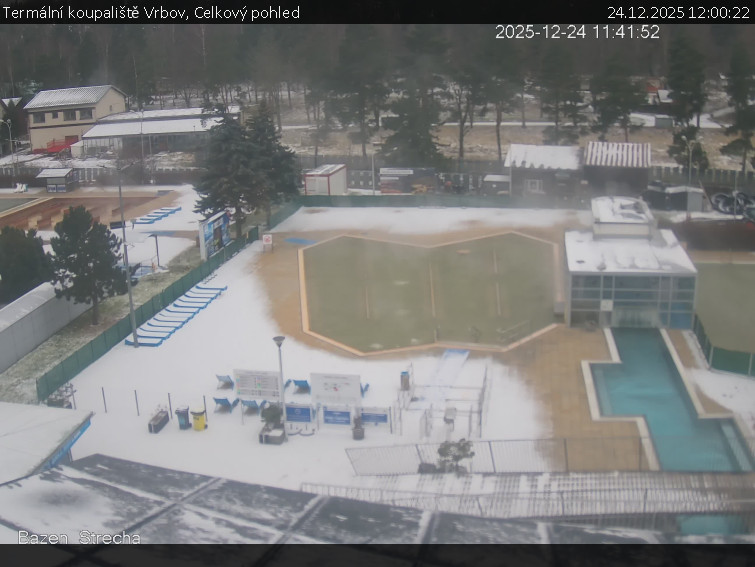 Termální koupaliště Vrbov - Celkový pohled - 24.12.2025 v 12:00