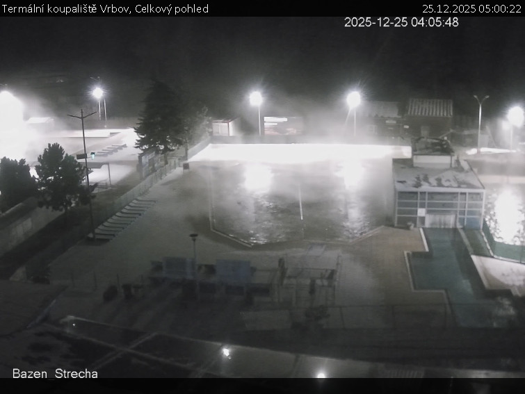 Termální koupaliště Vrbov - Celkový pohled - 25.12.2025 v 05:00