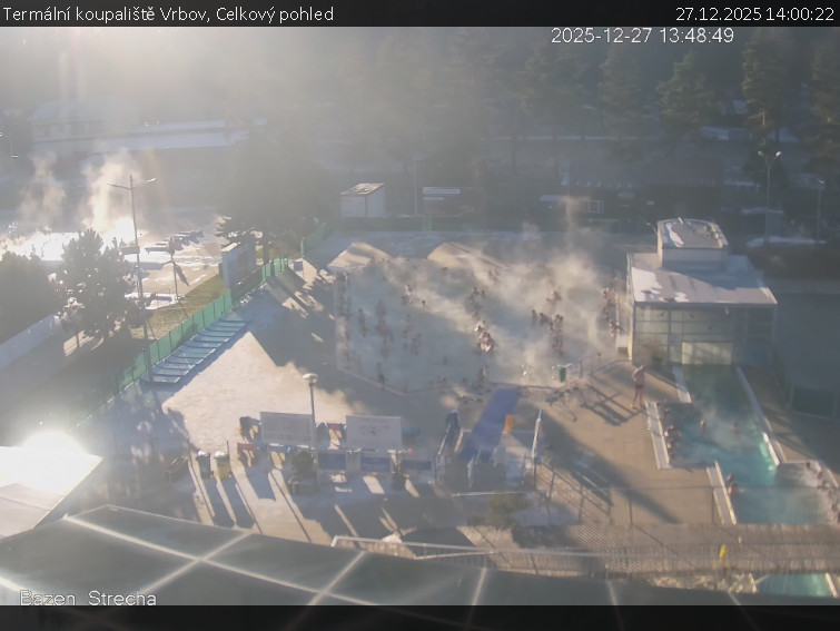 Termální koupaliště Vrbov - Celkový pohled - 27.12.2025 v 14:00
