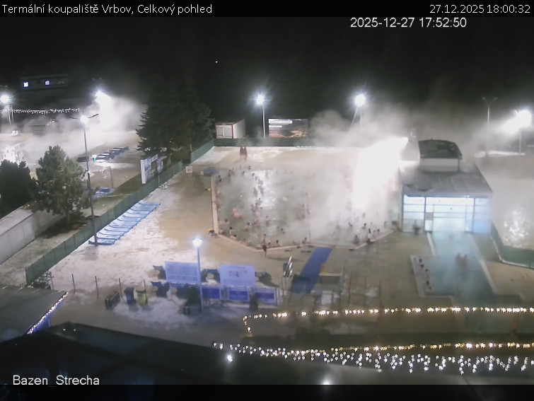 Termální koupaliště Vrbov - Celkový pohled - 27.12.2025 v 18:00