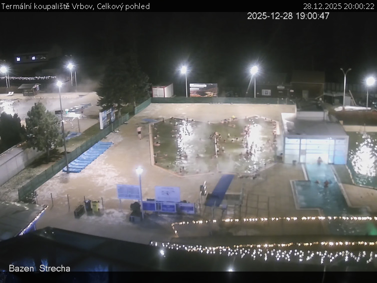 Termální koupaliště Vrbov - Celkový pohled - 28.12.2025 v 20:00