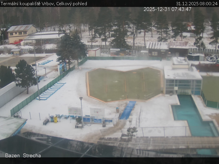 Termální koupaliště Vrbov - Celkový pohled - 31.12.2025 v 08:00