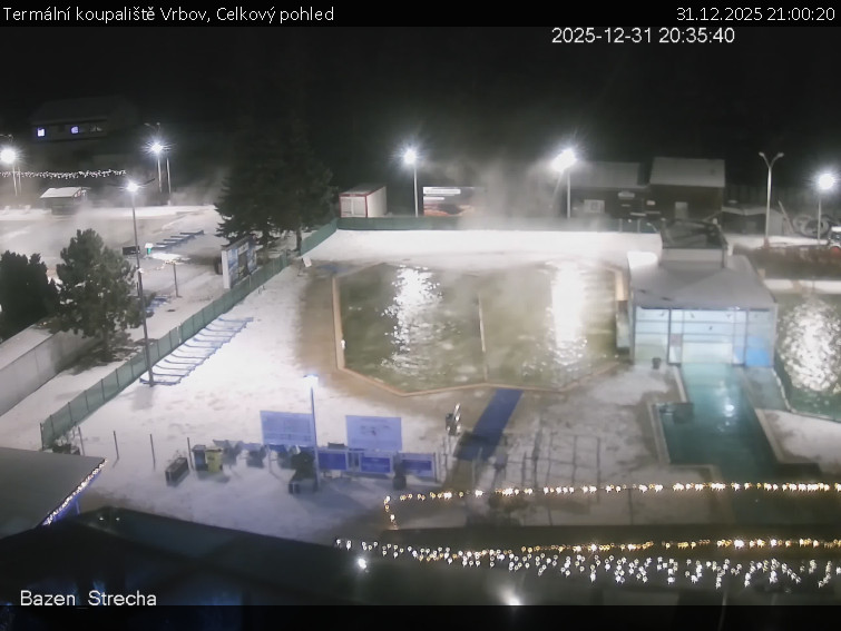 Termální koupaliště Vrbov - Celkový pohled - 31.12.2025 v 21:00