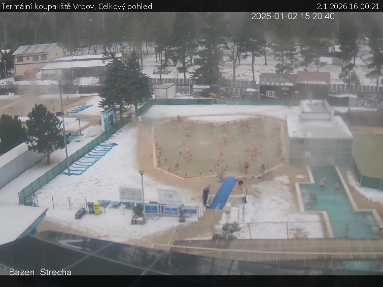 Termální koupaliště Vrbov - Celkový pohled - 2.1.2026 v 16:00