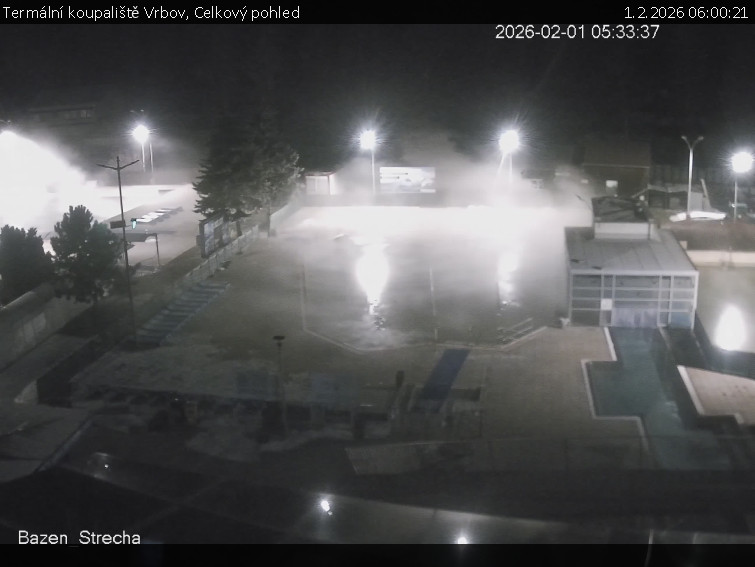 Termální koupaliště Vrbov - Celkový pohled - 1.2.2026 v 06:00