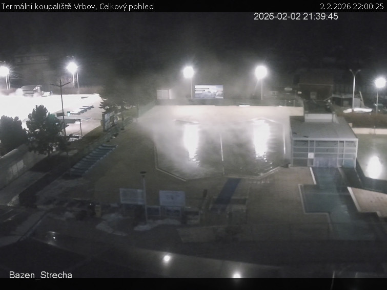 Termální koupaliště Vrbov - Celkový pohled - 2.2.2026 v 22:00
