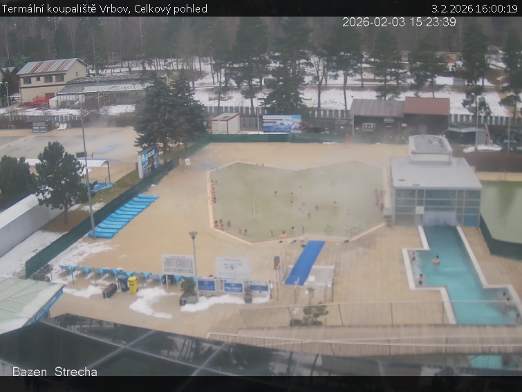 Termální koupaliště Vrbov - Celkový pohled - 3.2.2026 v 16:00
