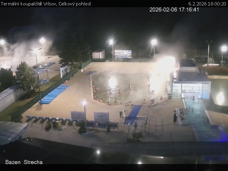 Termální koupaliště Vrbov - Celkový pohled - 6.2.2026 v 18:00