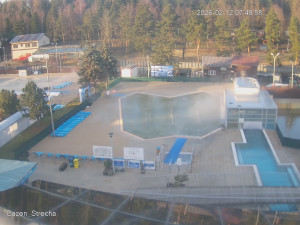 Termální koupaliště Vrbov - Celkový pohled - 12.2.2026 v 08:00