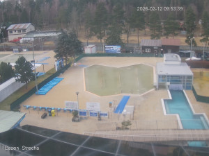 Termální koupaliště Vrbov - Celkový pohled - 12.2.2026 v 10:00