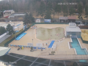 Termální koupaliště Vrbov - Celkový pohled - 12.2.2026 v 15:00