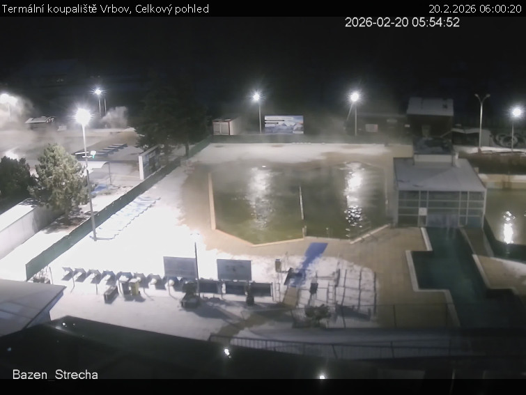Termální koupaliště Vrbov - Celkový pohled - 20.2.2026 v 06:00