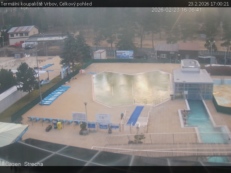 Termální koupaliště Vrbov - Celkový pohled - 23.2.2026 v 17:00