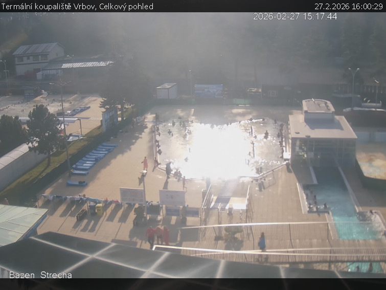 Termální koupaliště Vrbov - Celkový pohled - 27.2.2026 v 16:00