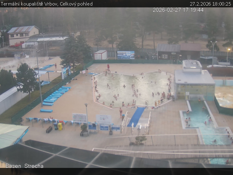 Termální koupaliště Vrbov - Celkový pohled - 27.2.2026 v 18:00