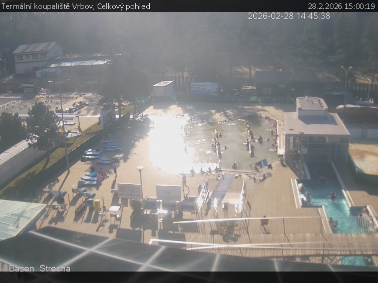 Termální koupaliště Vrbov - Celkový pohled - 28.2.2026 v 15:00