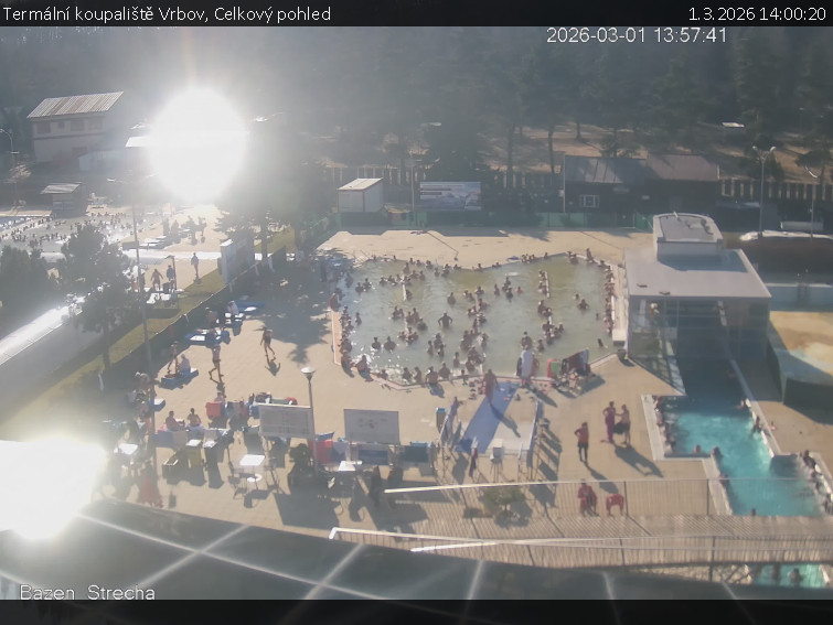 Termální koupaliště Vrbov - Celkový pohled - 1.3.2026 v 14:00