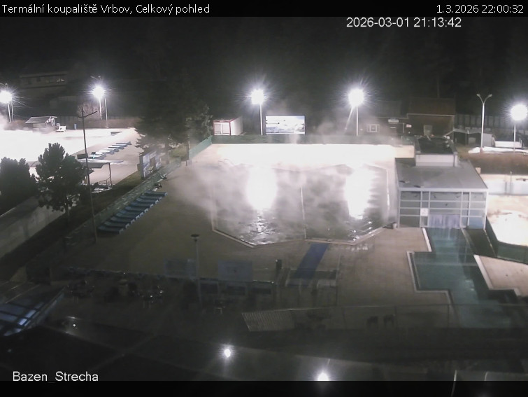 Termální koupaliště Vrbov - Celkový pohled - 1.3.2026 v 22:00