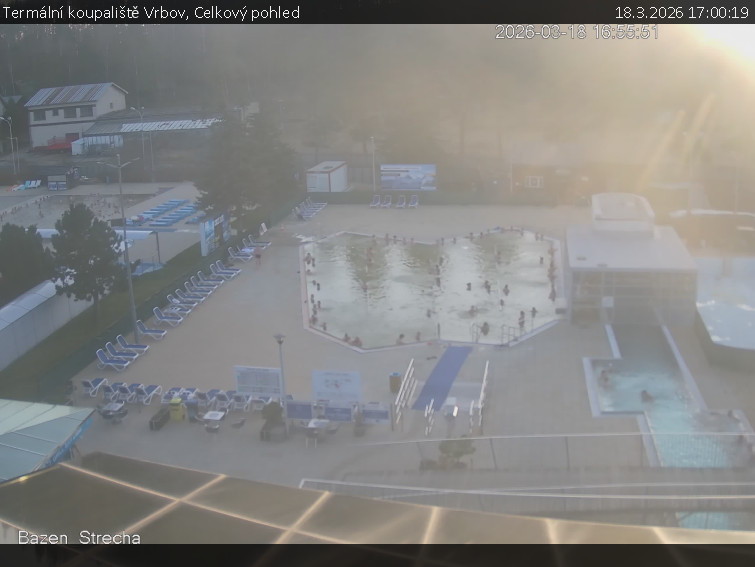 Termální koupaliště Vrbov - Celkový pohled - 18.3.2026 v 17:00