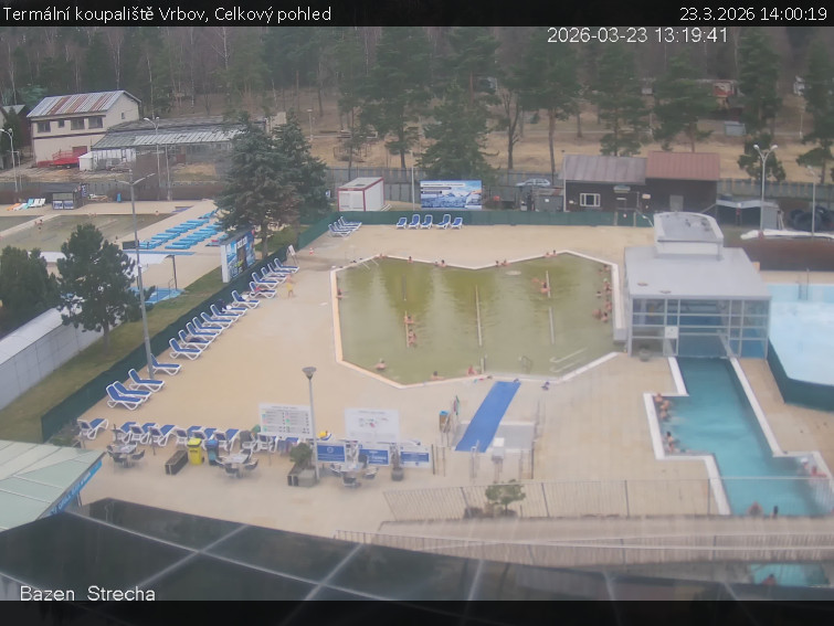 Termální koupaliště Vrbov - Celkový pohled - 23.3.2026 v 14:00