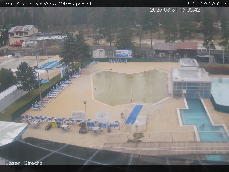 Termální koupaliště Vrbov - Celkový pohled - 31.3.2026 v 17:00