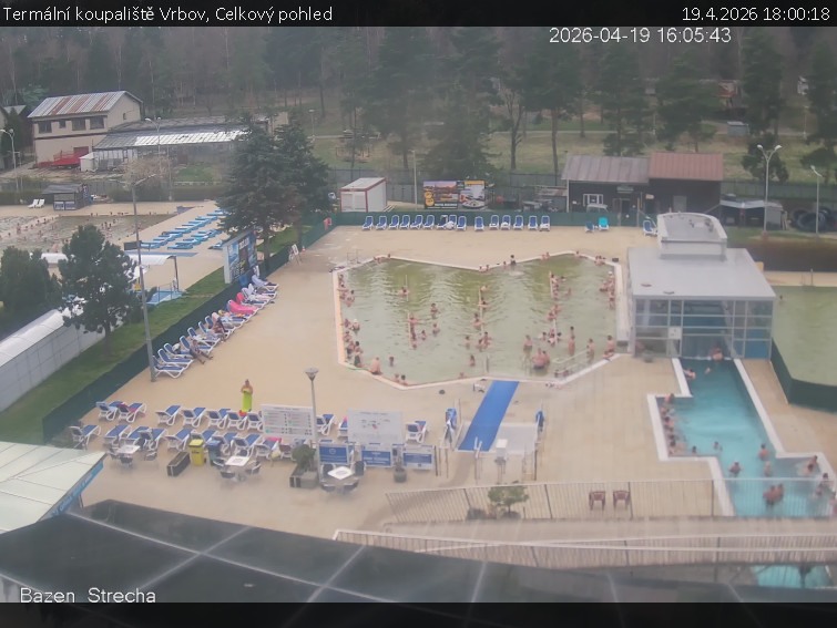 Termální koupaliště Vrbov - Celkový pohled - 19.4.2026 v 18:00