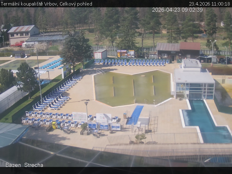 Termální koupaliště Vrbov - Celkový pohled - 23.4.2026 v 11:00