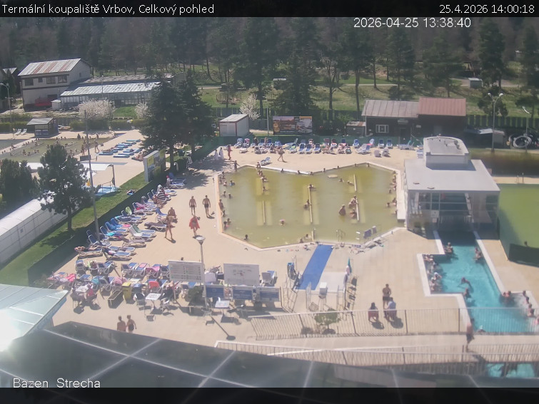 Termální koupaliště Vrbov - Celkový pohled - 25.4.2026 v 14:00