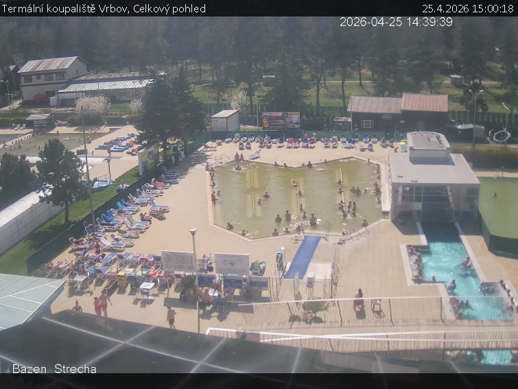 Termální koupaliště Vrbov - Celkový pohled - 25.4.2026 v 15:00