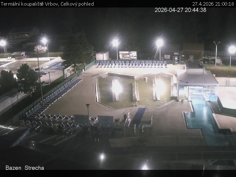 Termální koupaliště Vrbov - Celkový pohled - 27.4.2026 v 21:00