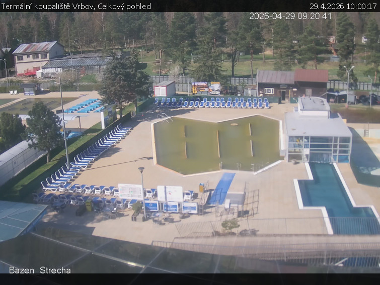 Termální koupaliště Vrbov - Celkový pohled - 29.4.2026 v 10:00