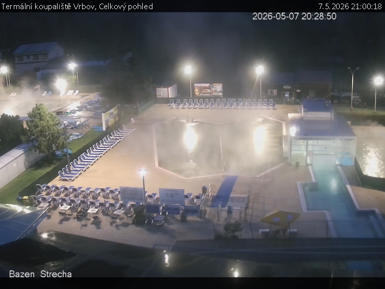 Termální koupaliště Vrbov - Celkový pohled - 7.5.2026 v 21:00
