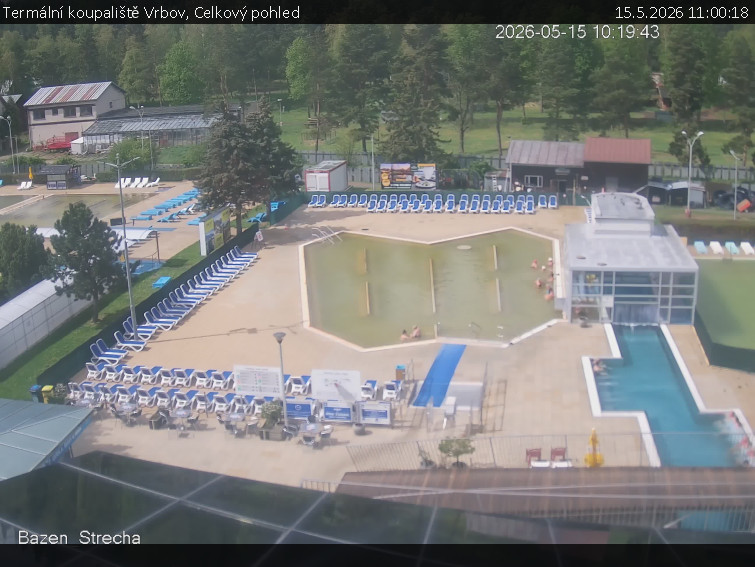 Termální koupaliště Vrbov - Celkový pohled - 15.5.2026 v 11:00