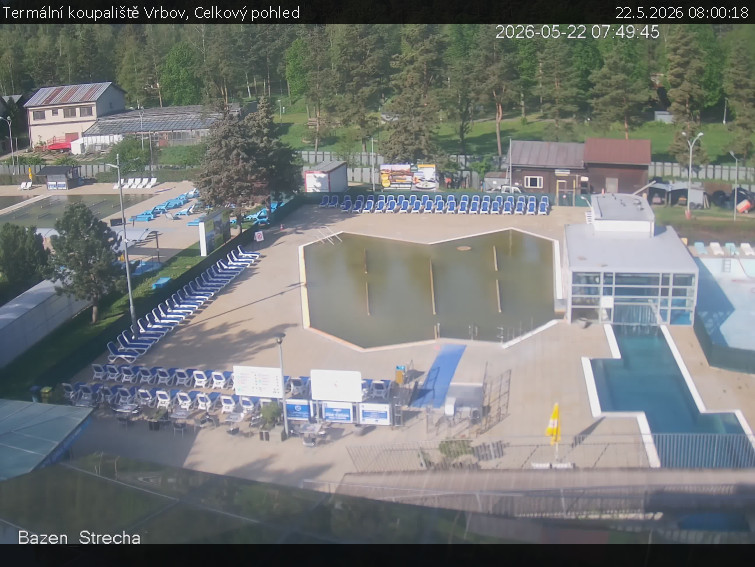 Termální koupaliště Vrbov - Celkový pohled - 22.5.2026 v 08:00
