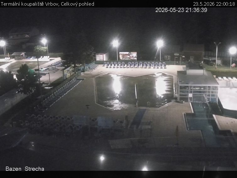 Termální koupaliště Vrbov - Celkový pohled - 23.5.2026 v 22:00