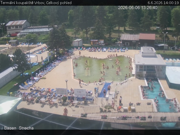 Termální koupaliště Vrbov - Celkový pohled - 6.6.2026 v 14:00