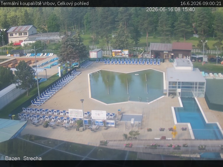 Termální koupaliště Vrbov - Celkový pohled - 16.6.2026 v 09:00