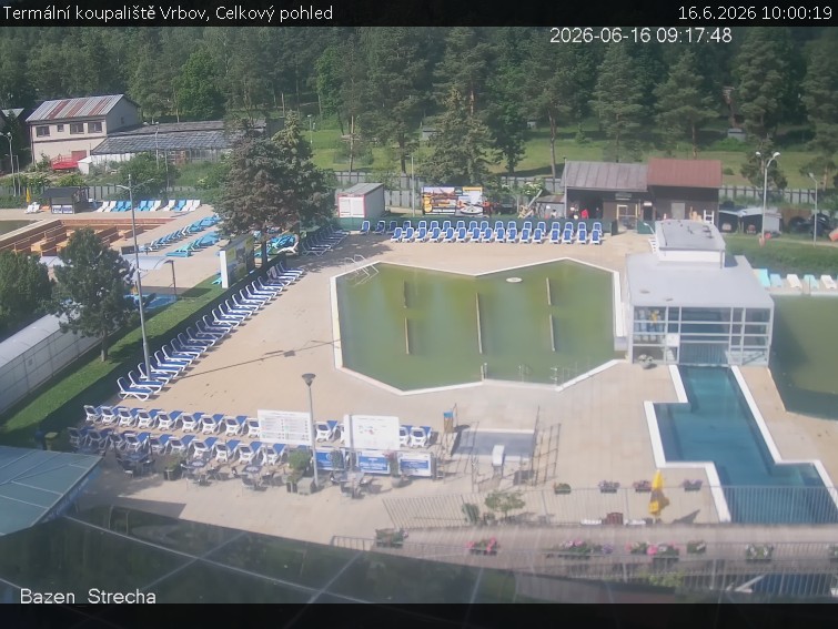 Termální koupaliště Vrbov - Celkový pohled - 16.6.2026 v 10:00