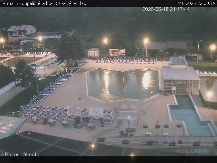 Termální koupaliště Vrbov - Celkový pohled - 18.6.2026 v 22:00