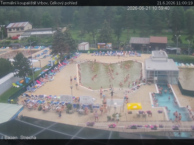 Termální koupaliště Vrbov - Celkový pohled - 21.6.2026 v 11:00