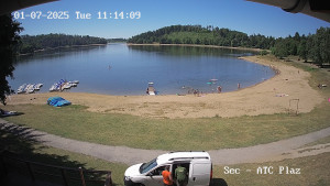 Přehrada Seč - Autokemp Seč Pláž - 1.7.2025 v 11:15