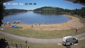 Přehrada Seč - Autokemp Seč Pláž - 1.7.2025 v 12:45