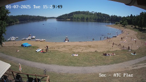 Přehrada Seč - Autokemp Seč Pláž - 1.7.2025 v 15:30