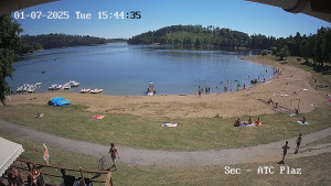 Přehrada Seč - Autokemp Seč Pláž - 1.7.2025 v 15:45