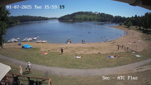 Přehrada Seč - Autokemp Seč Pláž - 1.7.2025 v 16:00