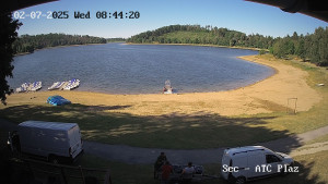 Přehrada Seč - Autokemp Seč Pláž - 2.7.2025 v 08:45