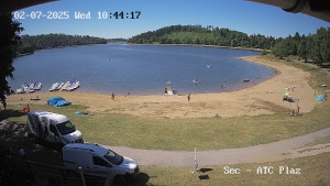 Přehrada Seč - Autokemp Seč Pláž - 2.7.2025 v 10:45