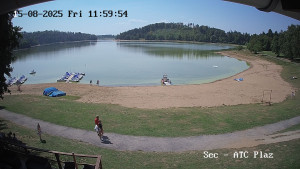 Přehrada Seč - Autokemp Seč Pláž - 15.8.2025 v 12:00