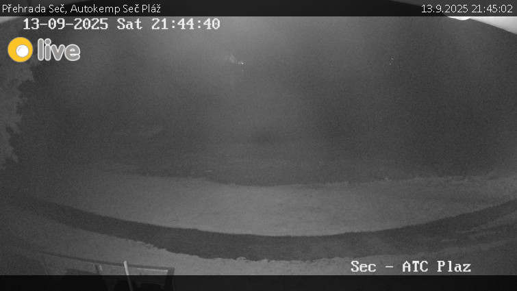 Přehrada Seč - Autokemp Seč Pláž - 13.9.2025 v 21:45