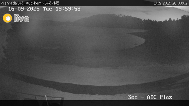 Přehrada Seč - Autokemp Seč Pláž - 16.9.2025 v 20:00
